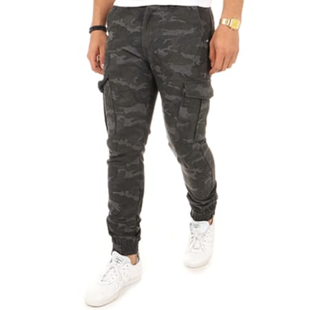 Classic Series - Jogger Pant TT8737 Gris Anthracite Camouflage