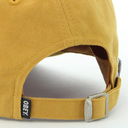Obey - Casquette Jumble Bar III Moutarde
