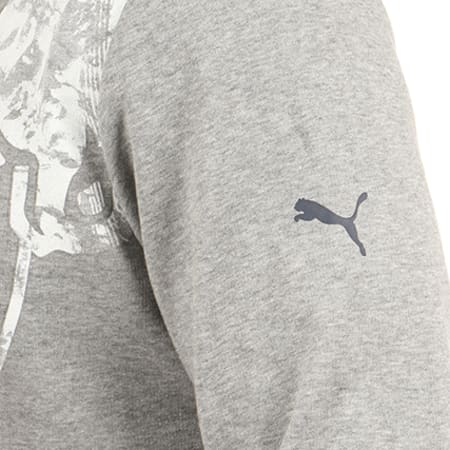 Puma - Sweat Capuche Red Bull Graphic 573447 Gris Chiné 