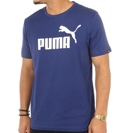 Puma - Tee Shirt Essential N1 838241 Bleu Marine