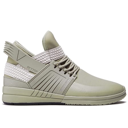 Supra Baskets Skytop V 08032 366 Silver Sage LaBoutiqueOfficielle