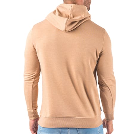 Gym King - Sweat Capuche Overhead Camel
