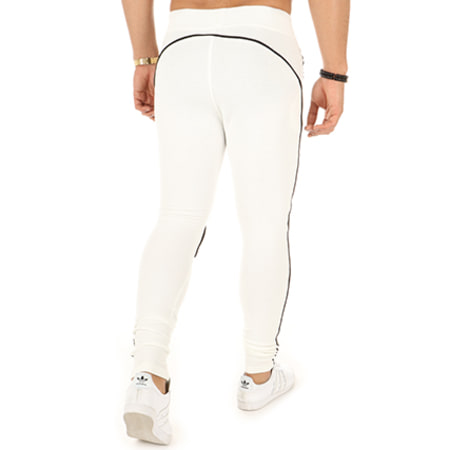 BodyTime - Pantalon Jogging Cross Blanc