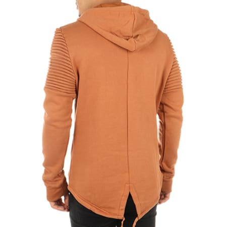 MTX - Veste Zippée Capuche Oversize F3017 Orange