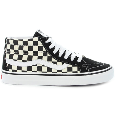 Vans Baskets Sk8 Mid Reissue A391FQXH Checkerboard True White