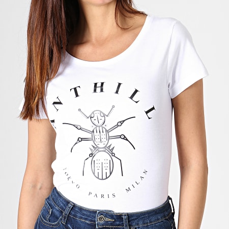 Anthill - Tee Shirt Femme Logo Blanc