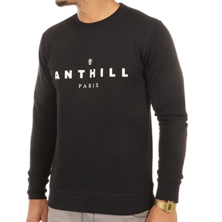 Anthill - Sweat Crewneck Typo Noir