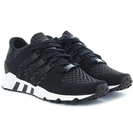 Adidas Originals - Baskets EQT Support RF PrimeKnit BY9603 Core Black Footwear White