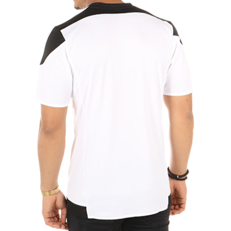 Adidas Performance - Tee Shirt De Sport Striped 15 Jersey M62777 Noir Blanc 