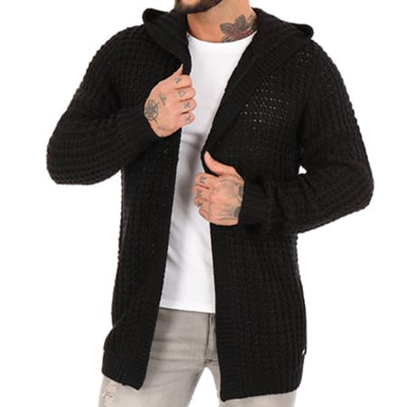 Only And Sons - Gilet Capuche Hank Noir