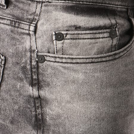 Only And Sons - Jean Skinny Warp Camp Gris Anthracite 