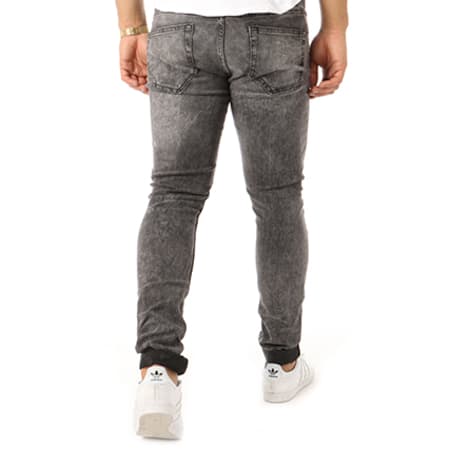 Only And Sons - Jean Skinny Warp Camp Gris Anthracite 