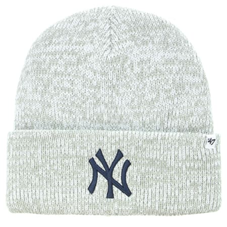 '47 Brand - Bonnet New York Yankees BRNFZ Gris Chiné