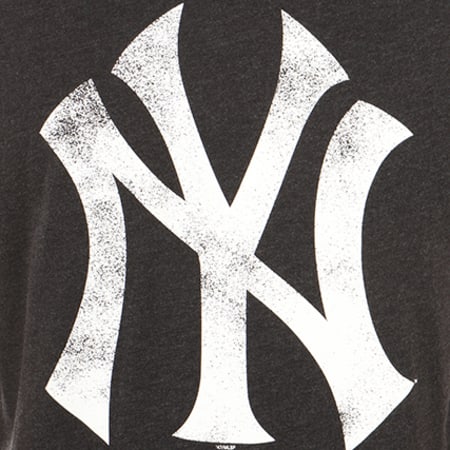 '47 Brand - Tee Shirt New York Yankees 304866 Noir Chiné