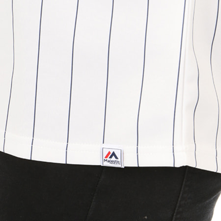 Majestic Athletic - Tee Shirt Oversize New York Yankees Woodner Blanc