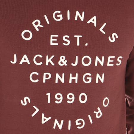 Jack And Jones - Sweat Crewneck Softneo Bordeaux