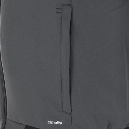 Adidas Sportswear - Veste Zippée Capuche Tiro 17 Performance AY2856 Noir Gris Anthracite