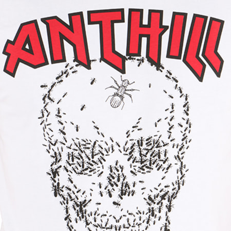 Anthill - Tee Shirt Skull Blanc