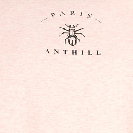 Anthill - Sweat Crewneck Split Rose Chiné