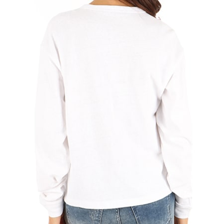 Calvin Klein - Pull Femme Core Loose 6446 Blanc