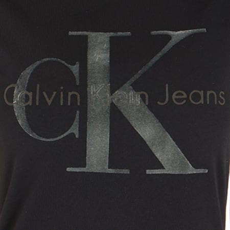 Calvin Klein - Tee Shirt Femme Tanya 38 True Icon 6528 Noir