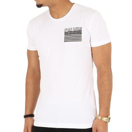 Calvin Klein - Tee Shirt Takeo 6447 Blanc