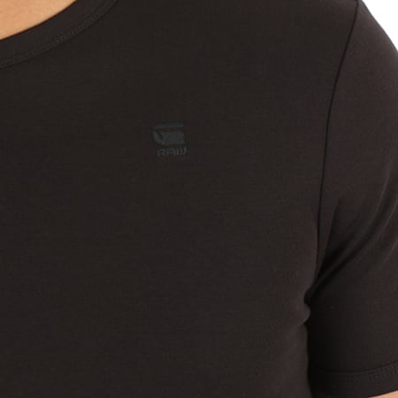 G-Star - Lote de 2 camisetas D07202-2757 Negro