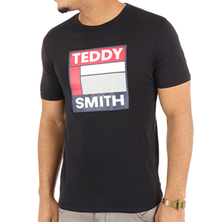 Teddy Smith - Tee Shirt Tegis Bleu Marine 