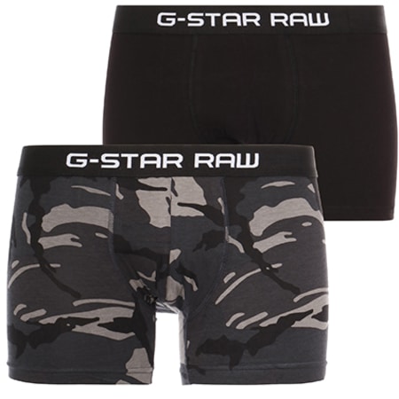 G-Star - Lot De 2 Boxers D07907-8526 Noir Camouflage