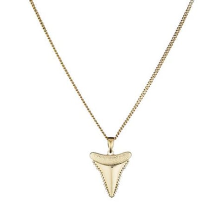 Chained And Able - Collier Tooth Pendant NE16044 Doré