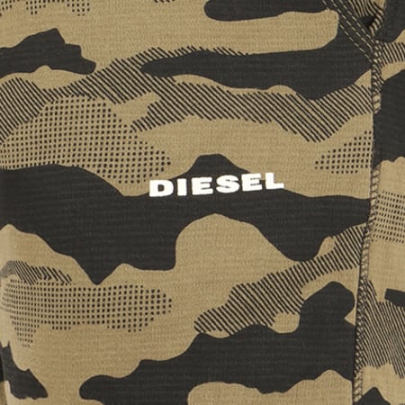 Diesel - Pantalon Jogging Peter Vert Kaki Camouflage