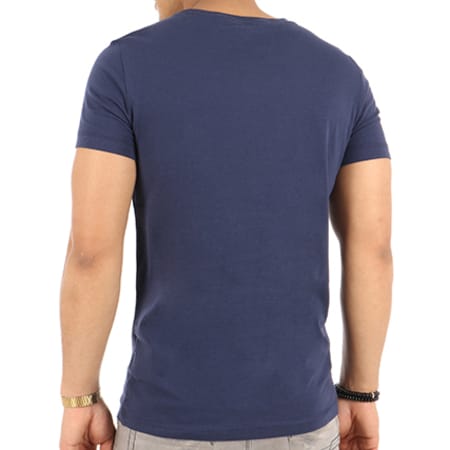 Guess - Tee Shirt U81M02JR00A Bleu Marine