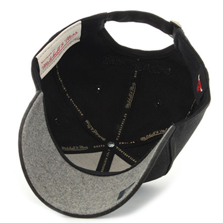 Mitchell and Ness - Casquette Heather Low Pro Chicago Bulls NBA Noir