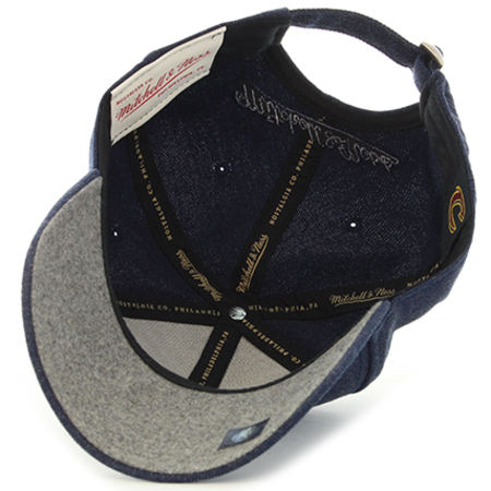Mitchell and Ness - Casquette Heather Low Pro Cleveland Cavaliers NBA Bleu Marine
