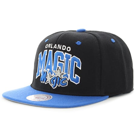 Mitchell and Ness - Casquette Team Arch Orlando Magic NBA Noir Bleu