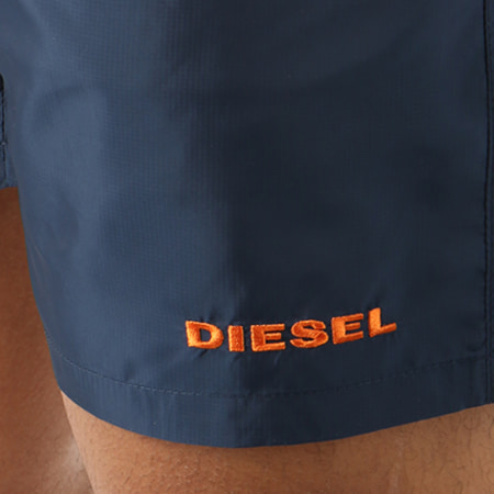 Diesel - Short De Bain Sandy 00SV9U-0JAQQ Bleu Marine Orange