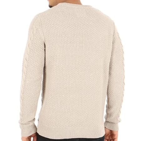 Jack And Jones - Pull Branch Gris Clair