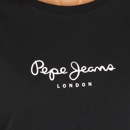 Pepe Jeans - Tee Shirt Femme Alaya Noir