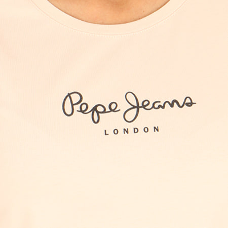 Pepe Jeans - Tee Shirt Femme New Virginia Rose Pale