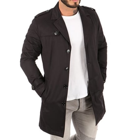 Selected - Trench New Adams Noir 