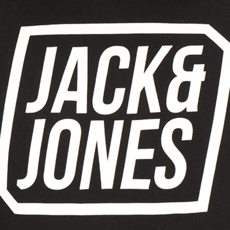 Jack And Jones - Sweat Capuche Saturday Noir