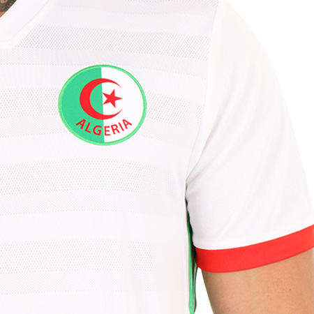 adidas - Tee Shirt De Sport Algérie Domicile BQ4519 Blanc 