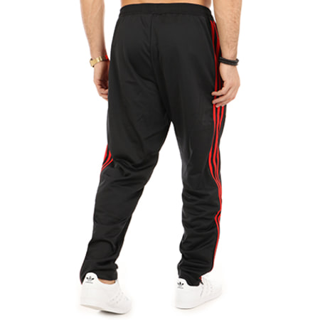 Adidas Sportswear - Pantalon Jogging Avec Bandes RFCF CE8805 Noir Rouge