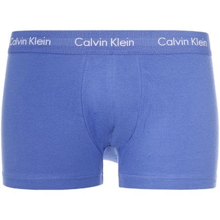 Calvin Klein - Lot de 3 Boxers U2664G Coton Stretch Noir Bleu Marine