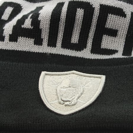 New Era - Bonnet Team Tonal Oakland Raiders Noir Gris 