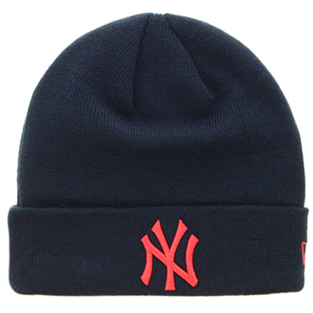 New Era - Bonnet League Essential New York Yankees Bleu Marine Rouge