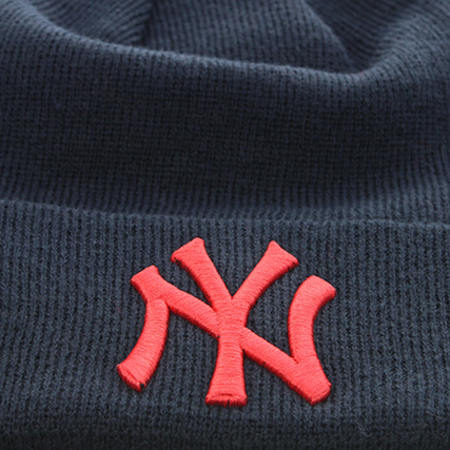 New Era - Bonnet League Essential New York Yankees Bleu Marine Rouge