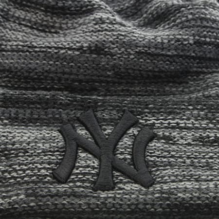 New Era - Bonnet Marl Cuff New York Yankees Gris Anthracite Chiné 