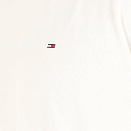 Tommy Hilfiger - Tee Shirt Oversize Logo 3696 Blanc