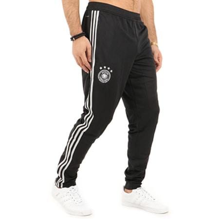 Adidas Performance - Pantalon Jogging Avec Bandes Deutscher Fussball Bund CE6614 Noir